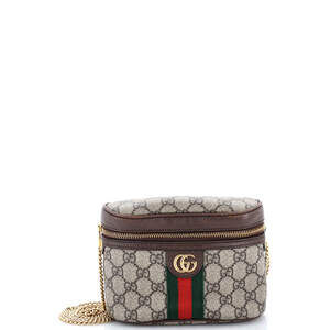 Gucci Ophidia Chain Belt Bag Gg Coated #240273G17B